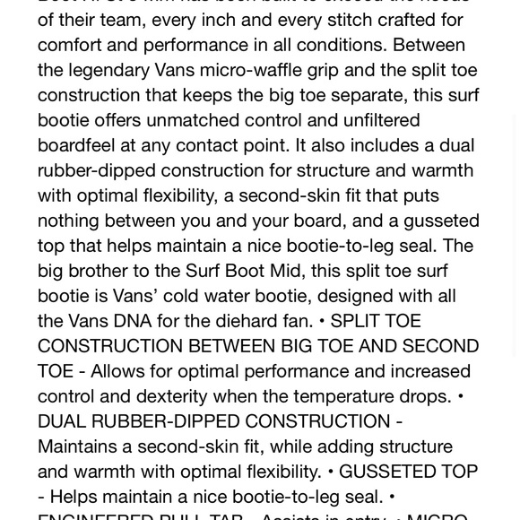 Vans Surf booties - Picture 2 of 5